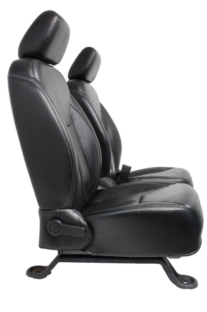 07-18 Jeep Wrangler Unlimited JKU Front & Rear Seats, 4 Door Black Leather OEM