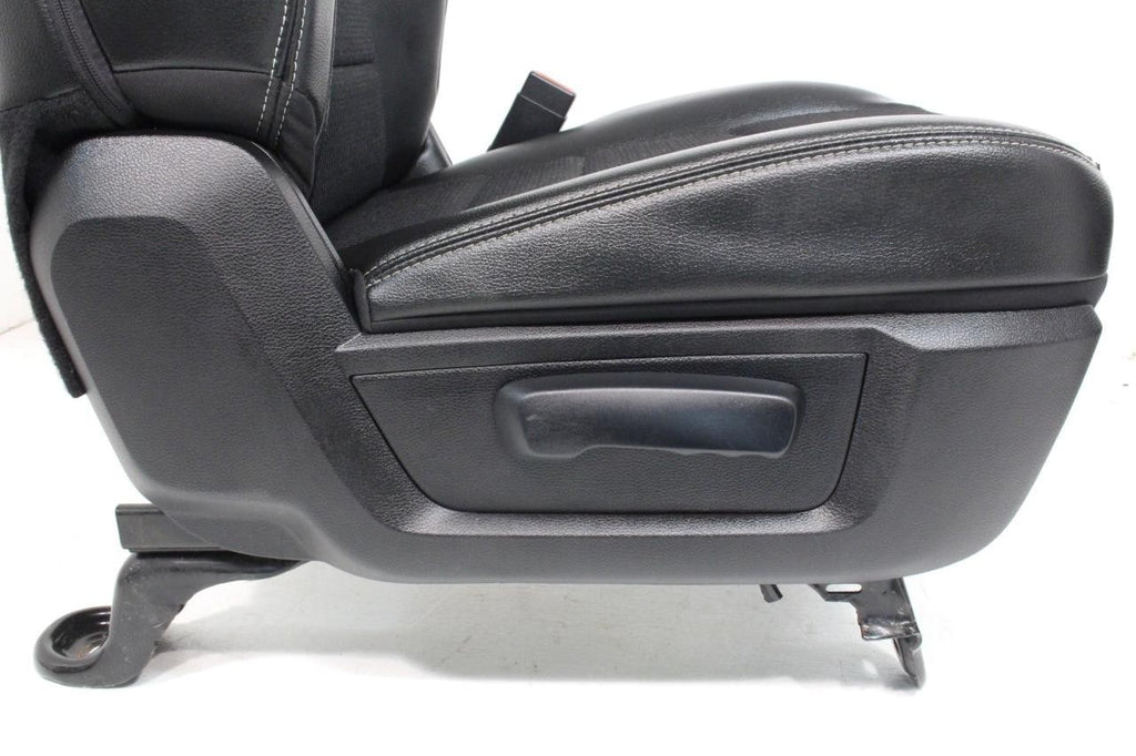 2009 - 2018 Dodge Ram Front & Rear Seats Set, Sport Black Vinyl & Cloth Heated
