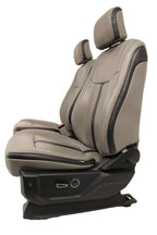 2015-2022 Ford F150 Super Duty Reg Cab Seats, XLT w/ Katzkin Earth Gray Leather
