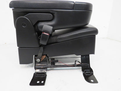 07 - 14 Chevy Silverado GMC Sierra Tahoe Yukon Black Leather Jump Seat Console