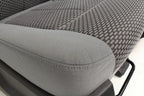 1999 - 2016 Ford Super Duty Front Seats, XL Steel Gray Cloth Manual w/ Jumpseat