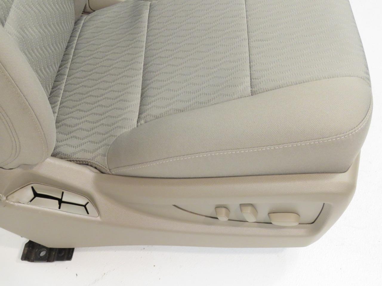 2014 - 2019 Chevrolet Silverado & GMC Sierra Tan Cloth Powered Front Seats