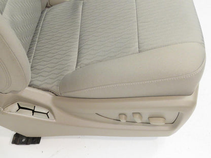 2014 - 2019 Chevrolet Silverado & GMC Sierra Tan Cloth Powered Front Seats