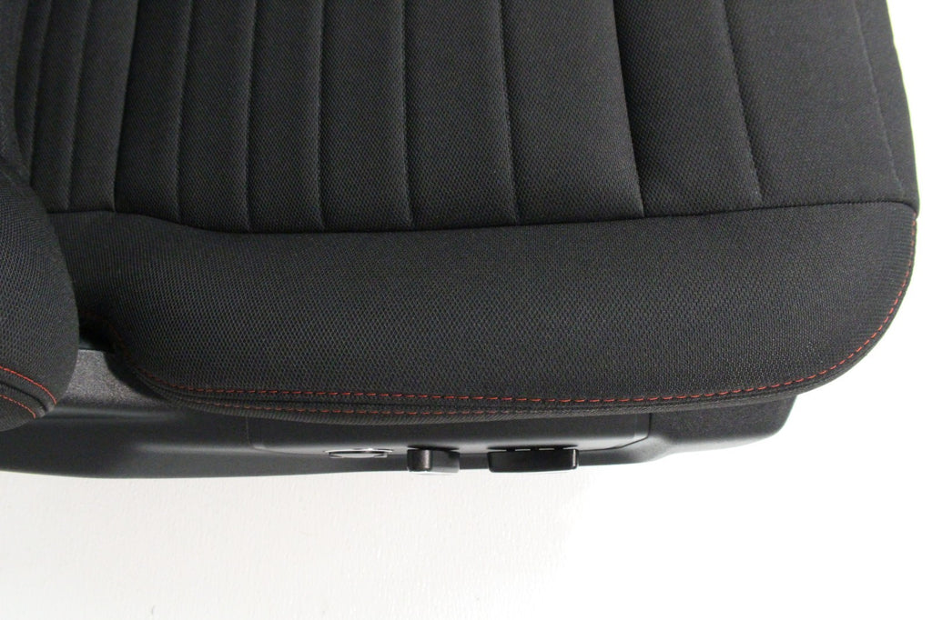 2015 - 2022 Ford F150 & Super Duty Front Seats, XLT Sport Black Cloth Power Heat