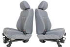 2011 - 2016 Ford Super Duty Front Seats, XL Gray Cloth Manual Fits 99+ F250 F350