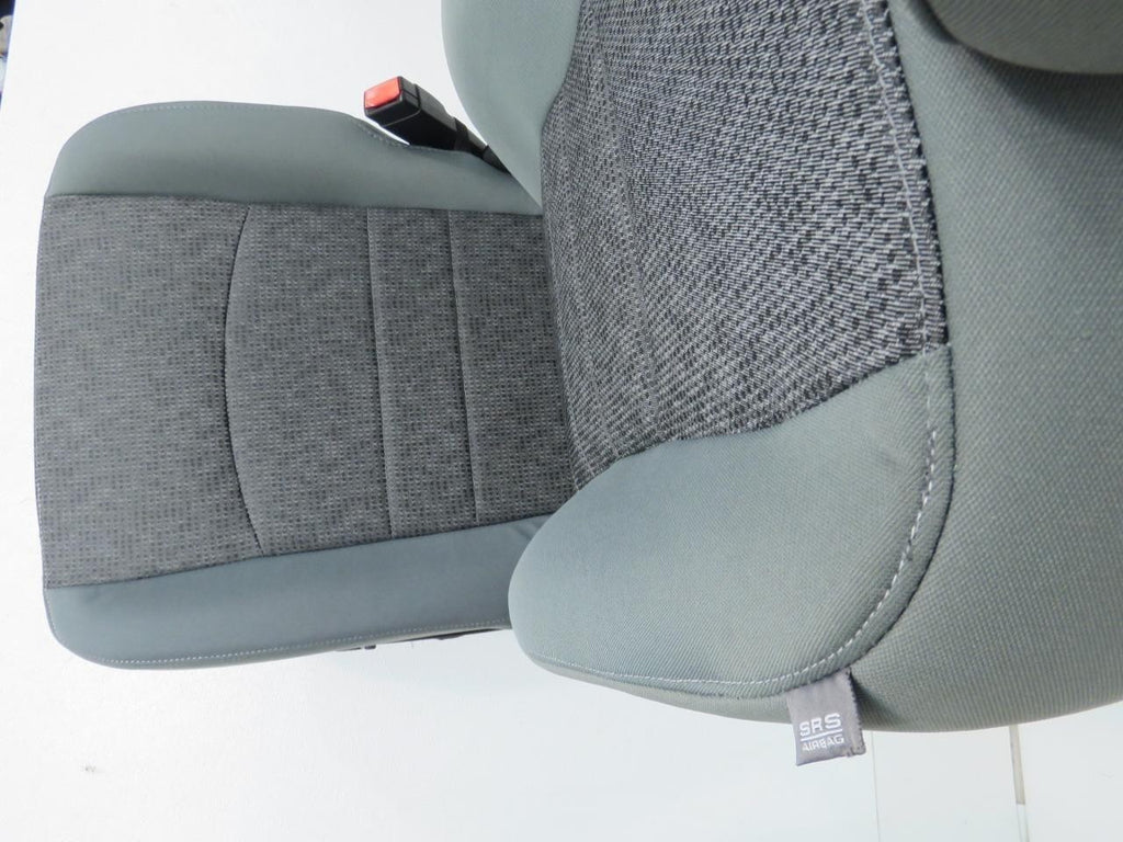 2009 - 2018 Dodge Ram Front Bucket Seats, Diesel Gray Cloth w/ Power Driver