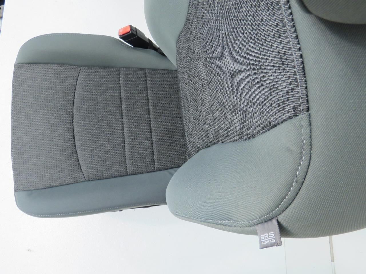 2009 - 2018 Dodge Ram Front Bucket Seats, Diesel Gray Cloth w/ Power Driver