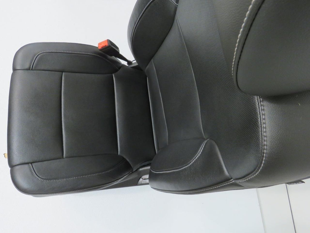 2014-2019 Sierra Chevy Silverado Front Seats, LTZ Black Leather, Heated Cooled