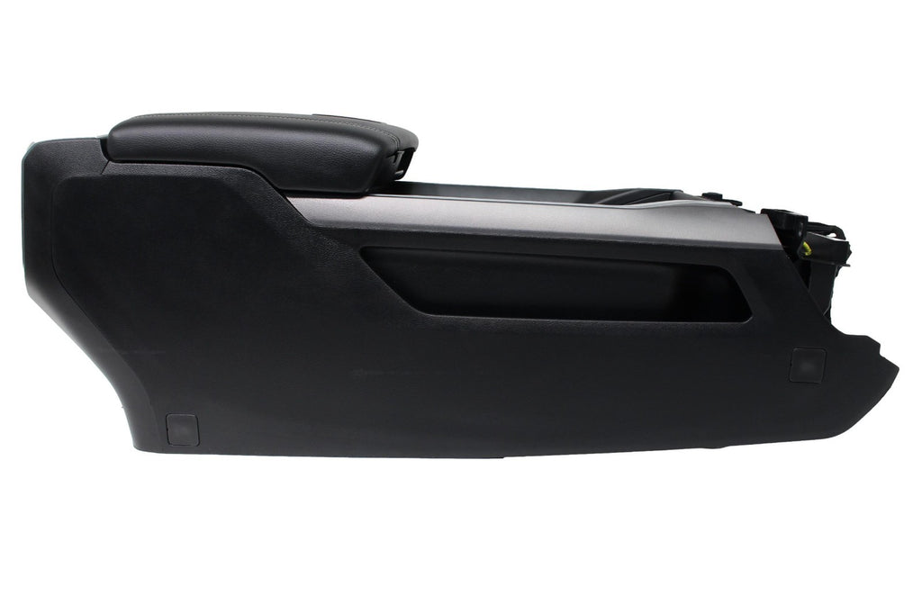 2019 - 2026 DT Ram 1500 Center Console, Black Leather w/ Logo, Wireless Charging