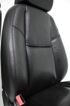 2007 - 2014 Sierra Chevy Silverado Front Seats, LTZ Black Leather Heated Cooled