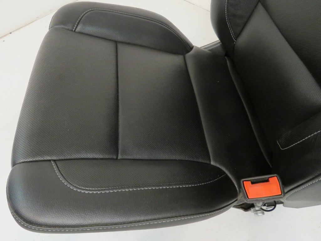 2014 - 2019 GM Sierra Silverado LTZ Seats, Front Rear Black Leather, Heat & Cool