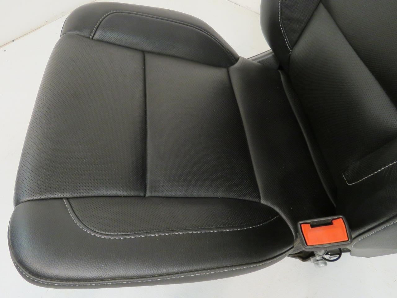 2014 - 2019 GM Sierra Silverado LTZ Seats, Front Rear Black Leather, Heat & Cool