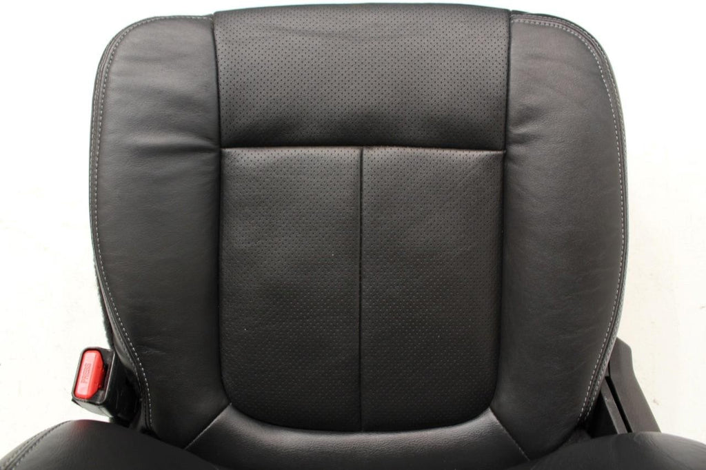 2009 - 2014 Ford F150 Front Seats, Lariat Black Leather, Heated Cooled OEM