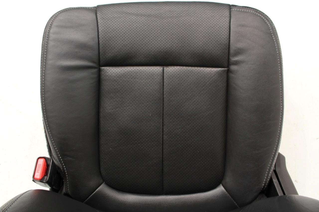 2009 - 2014 Ford F150 Front Seats, Lariat Black Leather, Heated Cooled OEM