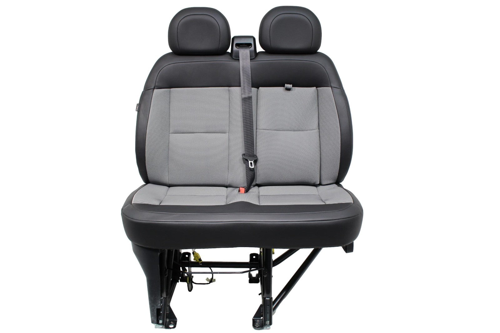 2016 - 2024 Ram Promaster Black & Gray Vinyl Passenger Side Split Bench Seat 60