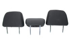 2016 - 2023 Tacoma Graphite TRD Gray Rear Seat Headrest Set of 3 LH Middle RH