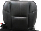 2007 - 2014 GM Silverado Tahoe Front Seats, LT Black Leather Lumbar Power Heated