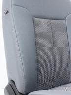 2011 - 2016 Ford Super Duty Front Seats, XLT Gray Cloth w/ Power Driver Fits 99+
