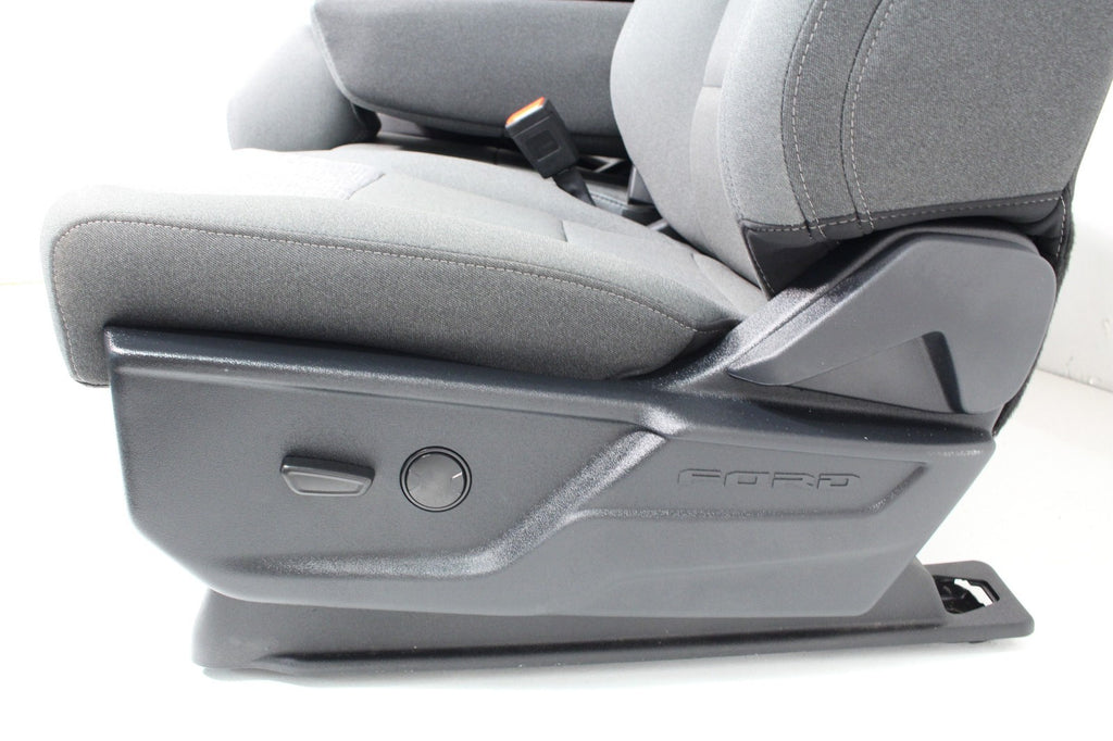 2015 - 2024 Ford F150 Super Duty F250 XLT Gray Cloth Seats Power Driver OEM NEW