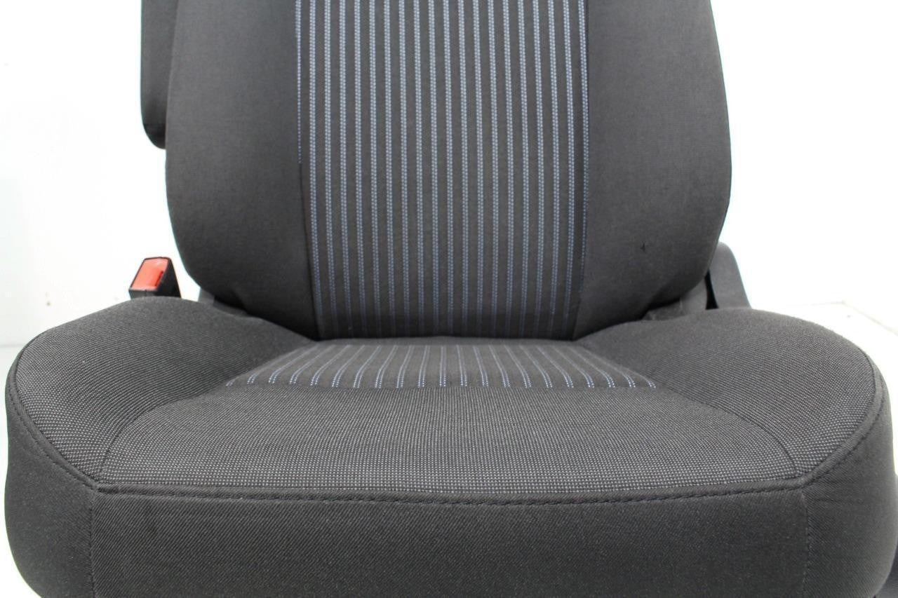 2015 - 2026 Ford Transit Front Seats, Charcoal Cloth w/ Heated Power Driver Seat