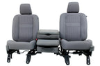 2002 - 2009 Dodge Ram Split Bench Seat, Slate Gray Cloth w/ Power Driver, Lumbar