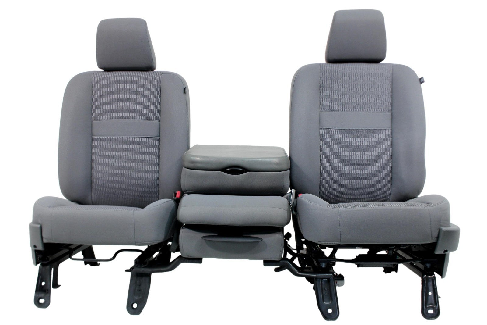 2002 - 2009 Dodge Ram Split Bench Seat, Slate Gray Cloth w/ Power Driver, Lumbar