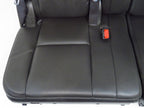 2007 - 2014 Escalade Chevy Suburban Tahoe Third Row Seat LTZ Black Leather Pair