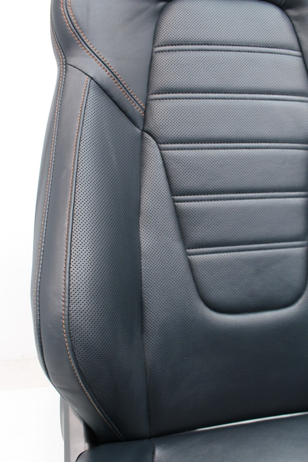 2020 2024 Porsche 911 992 Sport Seats 18-Way Graphite Blue Leather Cognac Stitch