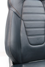 2020 2024 Porsche 911 992 Sport Seats 18-Way Graphite Blue Leather Cognac Stitch