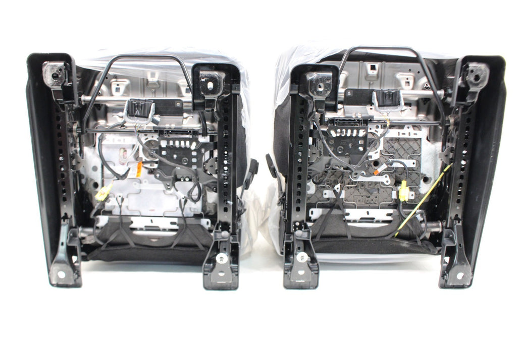 2015+ Ford F150 & Super Duty Seats, Manual STX Black Cloth w/ Lime Green Stitch