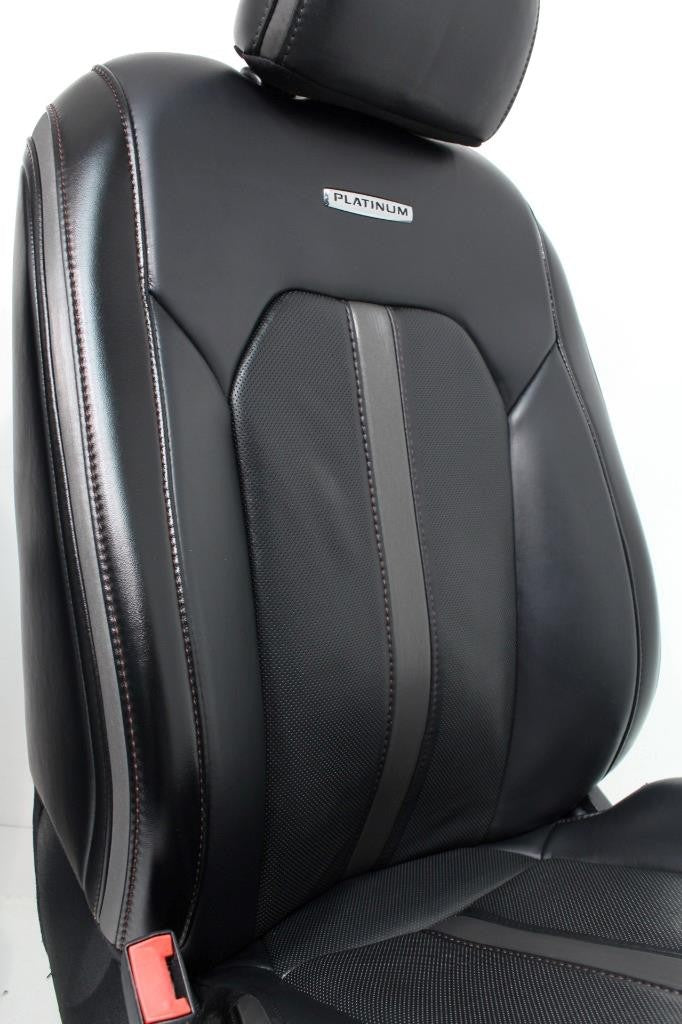 2015-2022 Ford F-Series Limited Black Leather Heated & Cooled Seats