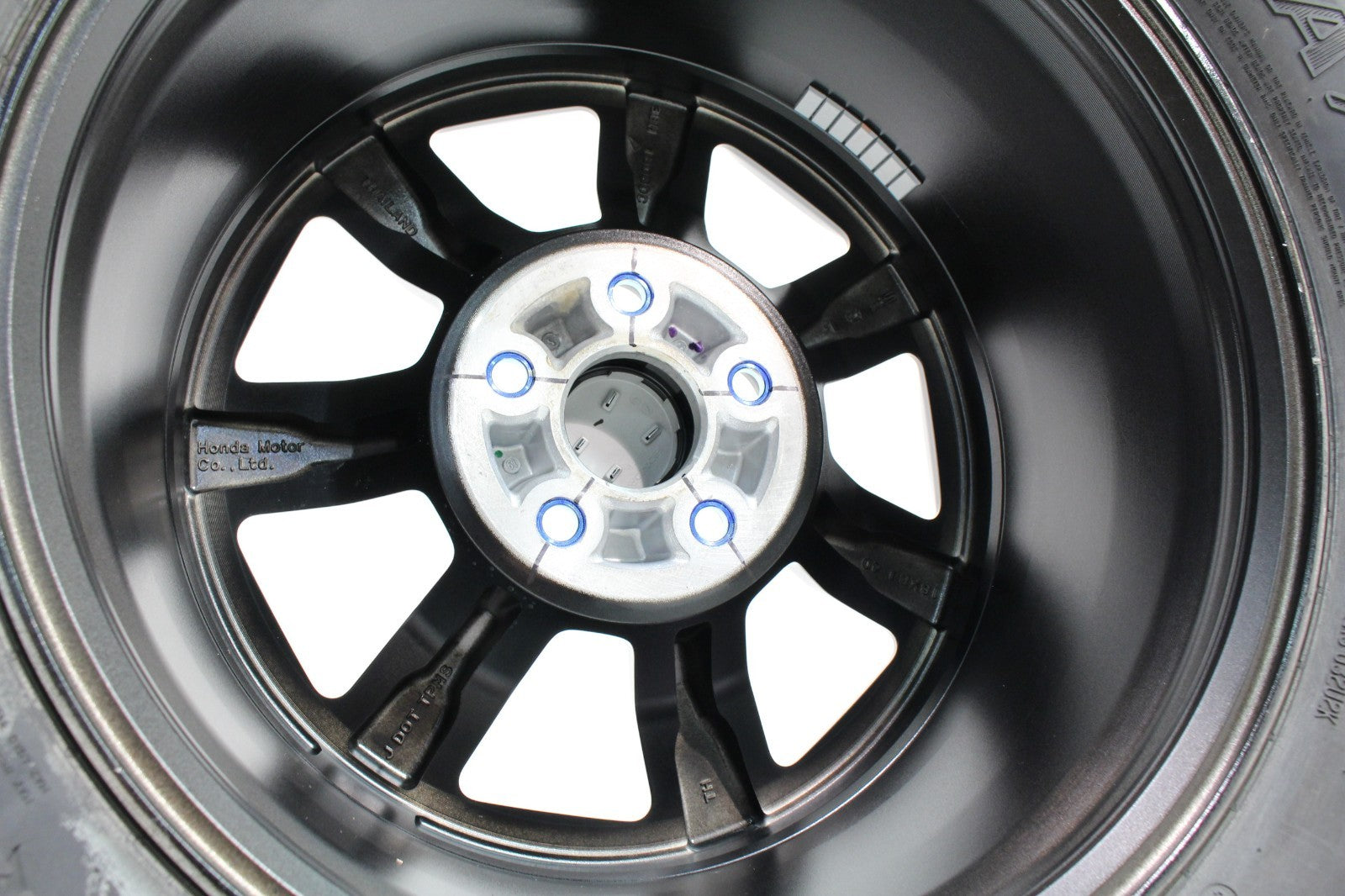 2022-2026 Honda Passport OEM 18"  Wheels/Rims Machined Black + Tires - Set Of 4