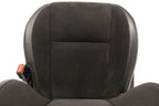 2008 - 2023 Dodge Challenger Front Seats,  Black Leather Suede w/ T/A Embroidery