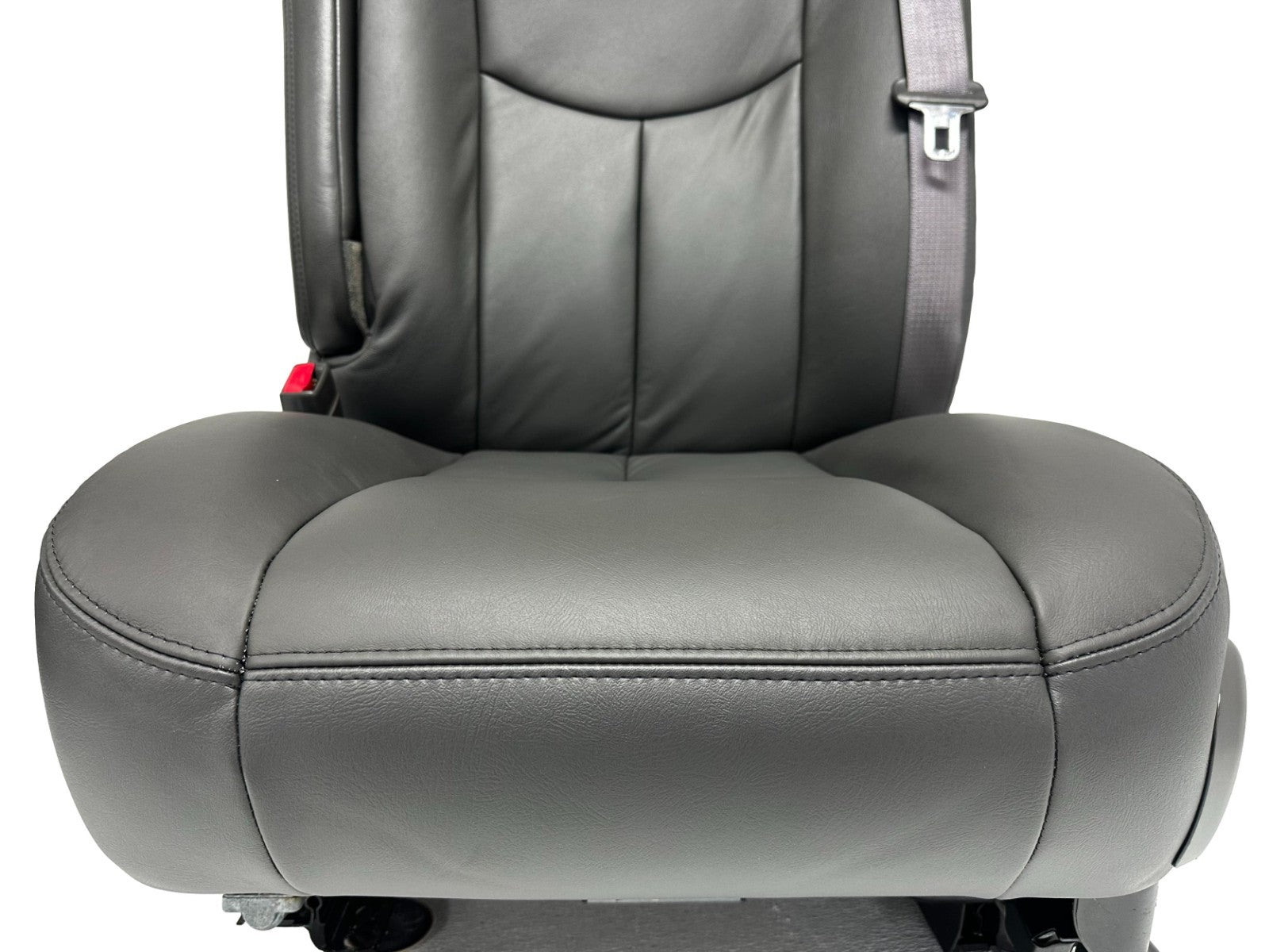 1999 - 2006 Chevy Silverado Front Seats, LT New Leather Dark Pewter Power Heated