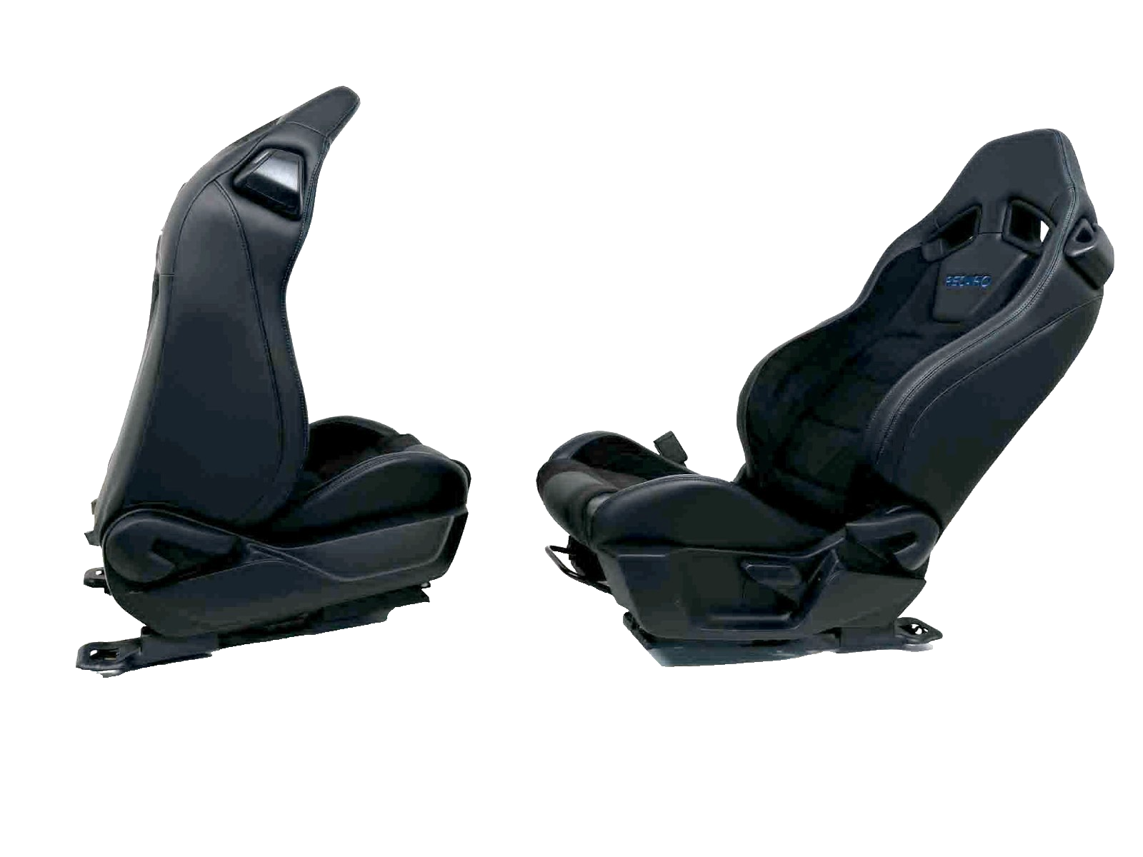 2015 - 2026 Ford Mustang Dark Horse RECARO Seats, Dinamica Black Suede & Indigo
