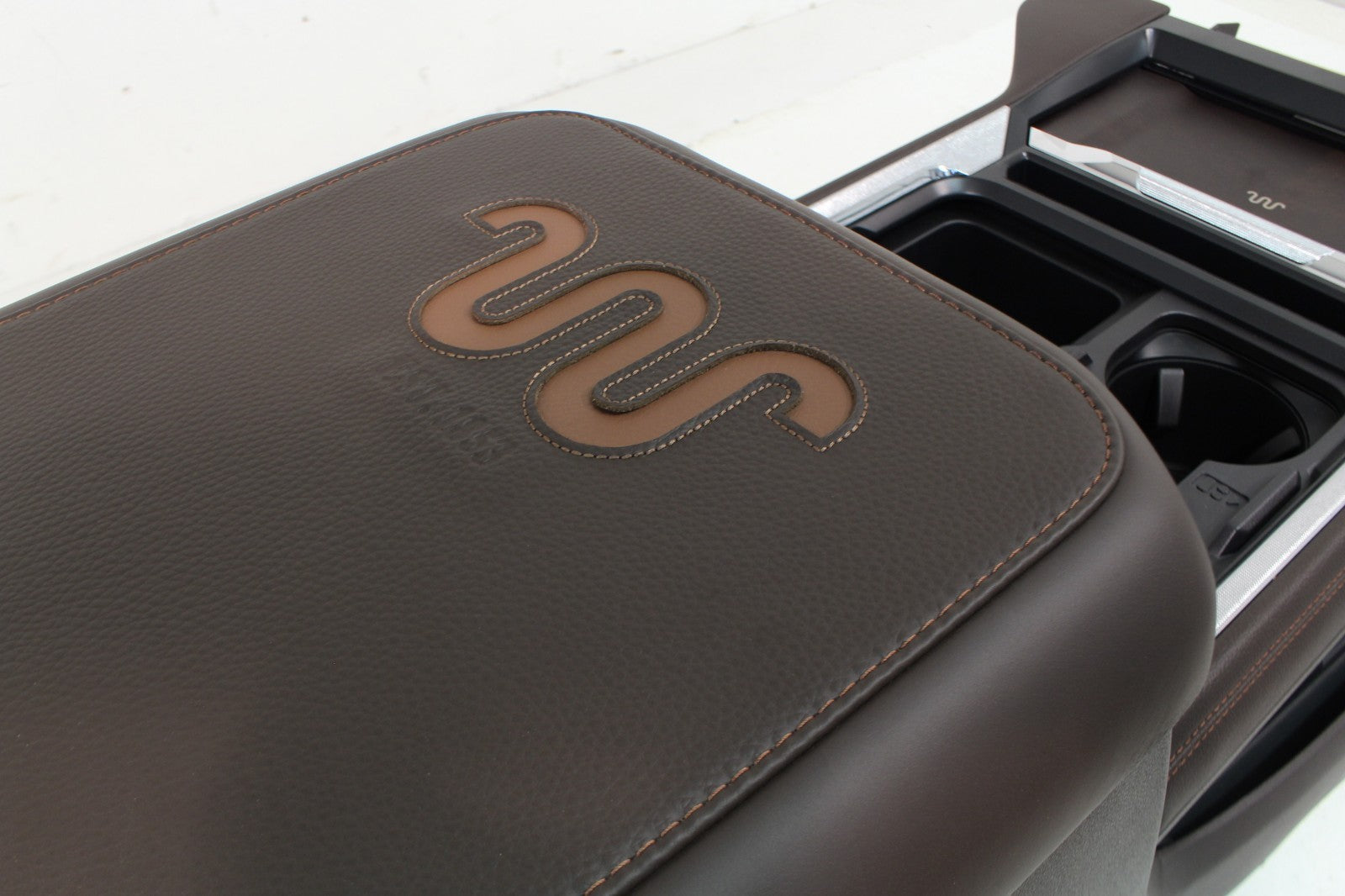 2023 - 2026 Ford F250 F350 Super Duty  King Ranch Center Console, OEM Java Brown