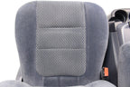 1999 - 2007 Ford Super Duty Front Bucket Seats, Denim Blue Cloth Fits 73+ Trucks