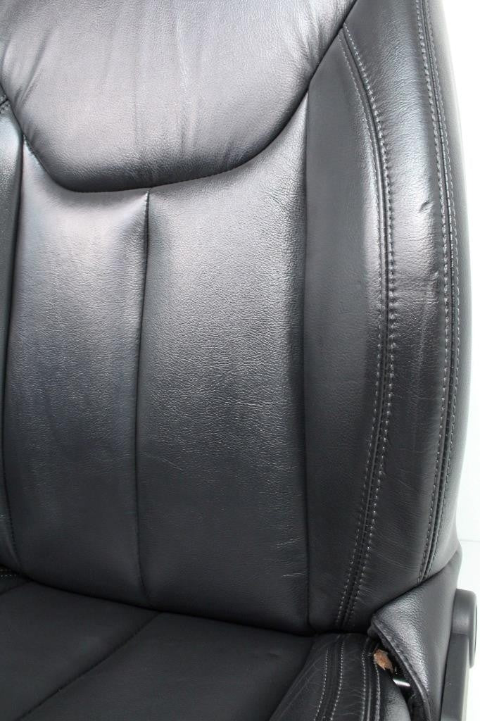 07-18 Jeep Wrangler Unlimited JKU Front & Rear Seats, 4 Door Black Leather OEM
