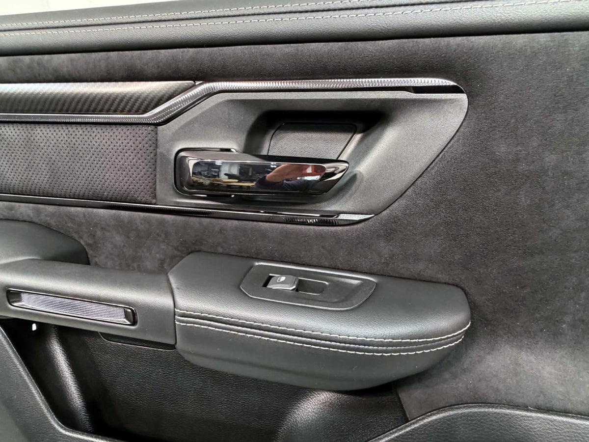 2019 - 2026 Ram 1500 Door Panels, Crew Cab RHO Black OE Carbon Fiber, ZERO MILES