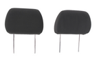 2007-2014 Silverado Tahoe Suburban Front Seat Headrests Set, Black Cloth 2-Way