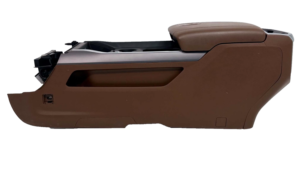 2019 - 2026 Ram 2500 3500 HD Center Console, Brown Leather w/ Logo