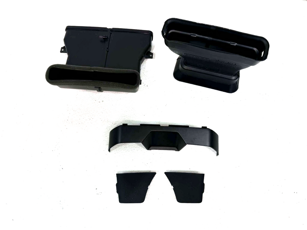 15-22 Ford F150 Super Duty Center Console Black Platinum Red Stitch w/o Shifter
