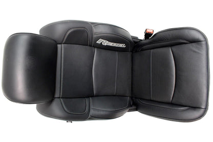 2009-2024 Dodge Ram Rebel Black Leather Heated & Cooled Front and Rear Seats