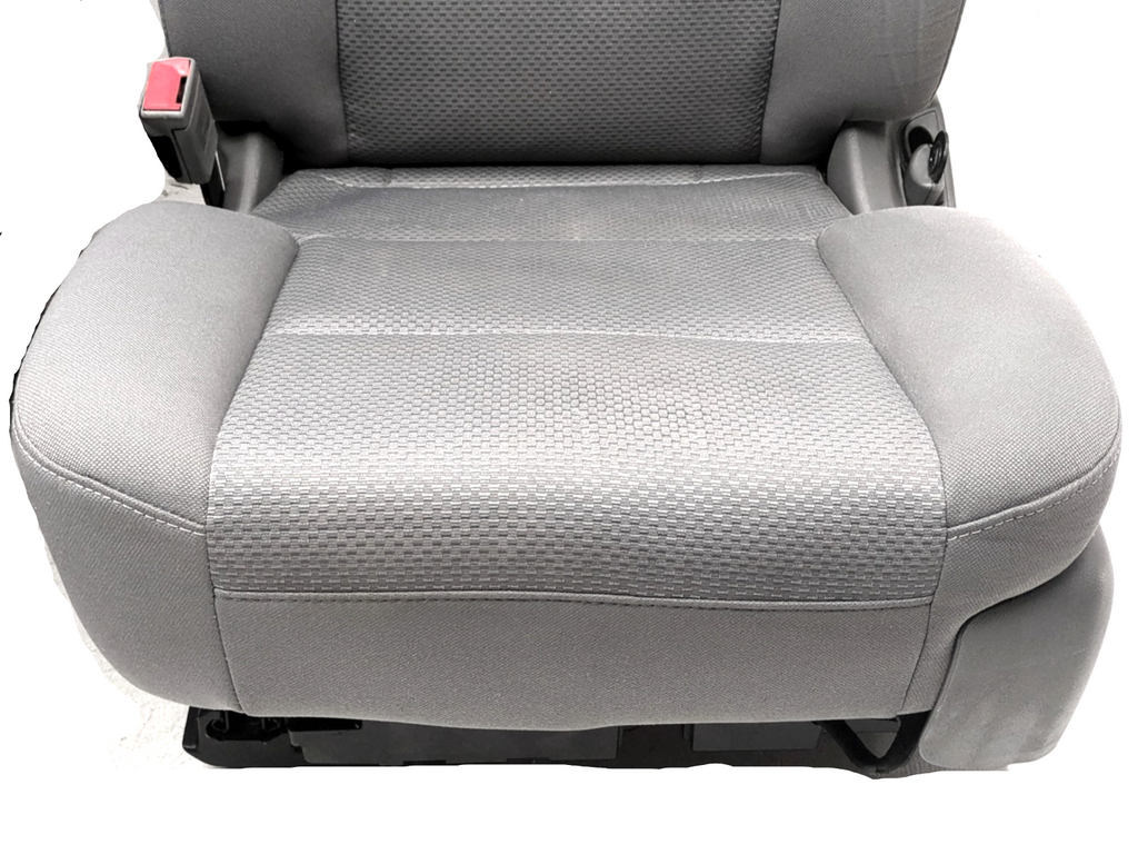 2014 - 2019 Sierra Silverado Front Seats, LT SLE Gray Cloth w Power Driver