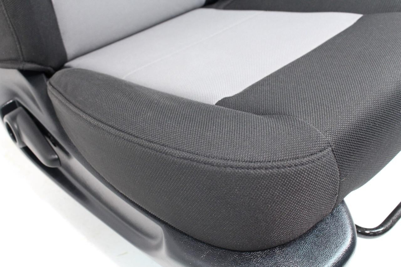 Ford Ranger Extended Cab Front BUCKET Black Grey Cloth Seats 1998 - 2011