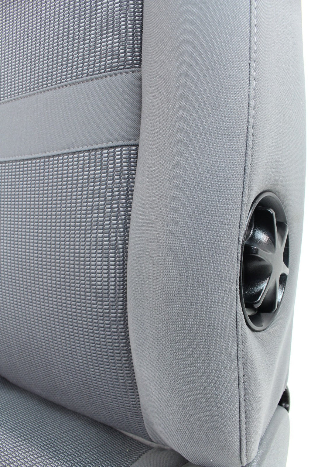 2006 - 2009 Dodge Ram Powered Drivers Seat, OEM YES Slate Gray Cloth w/ Lumbar