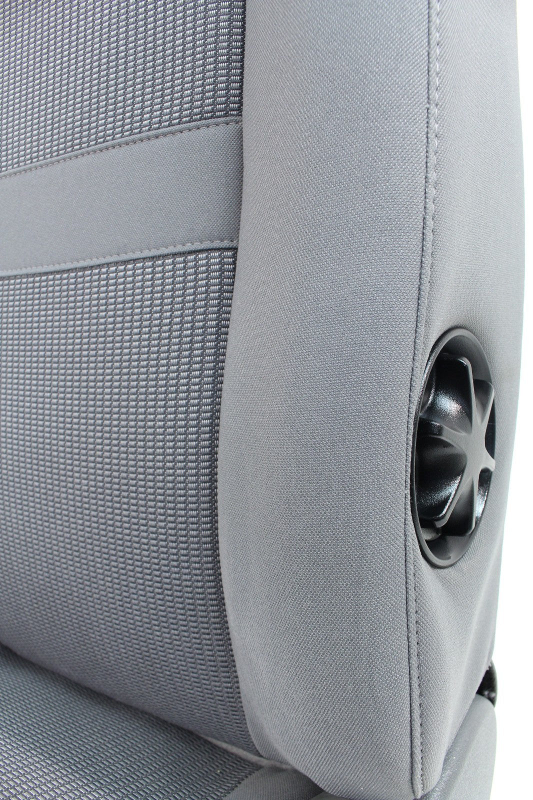 2006 - 2009 Dodge Ram Powered Drivers Seat, OEM YES Slate Gray Cloth w/ Lumbar