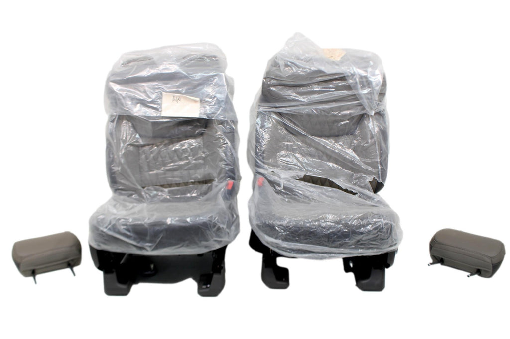 2026 Ford F250 F350 Platinum Plus Complete Leather Interior, Smoked Truffle 703A