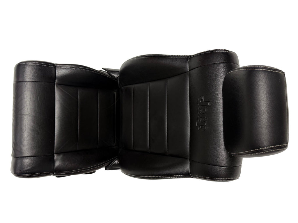 2007-2018 Jeep JK JKU 4-Door Wrangler Unlimited Front Seats, Black Leather Heat