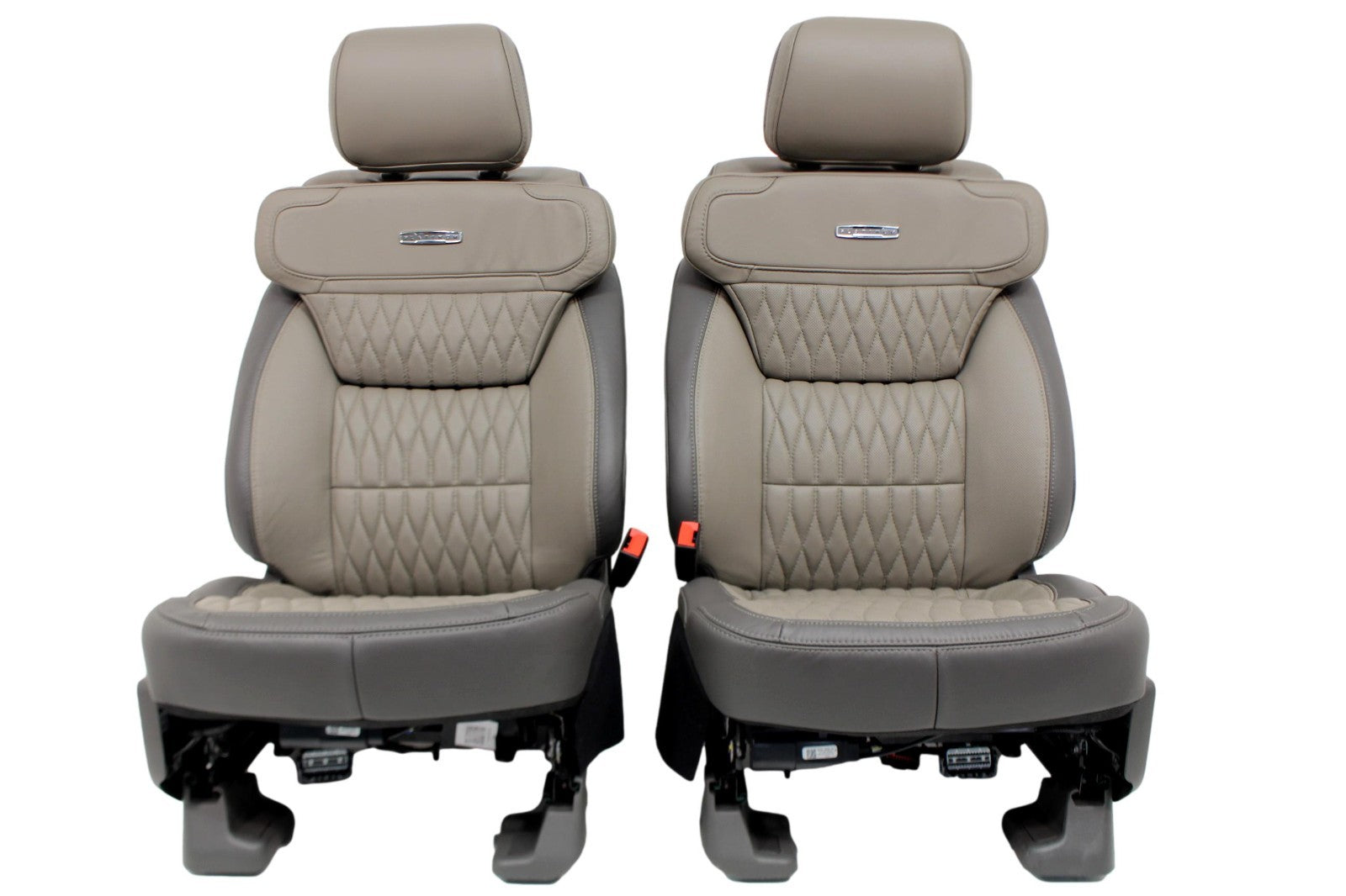 2026 Ford F250 F350 Platinum Plus Complete Leather Interior, Smoked Truffle 703A